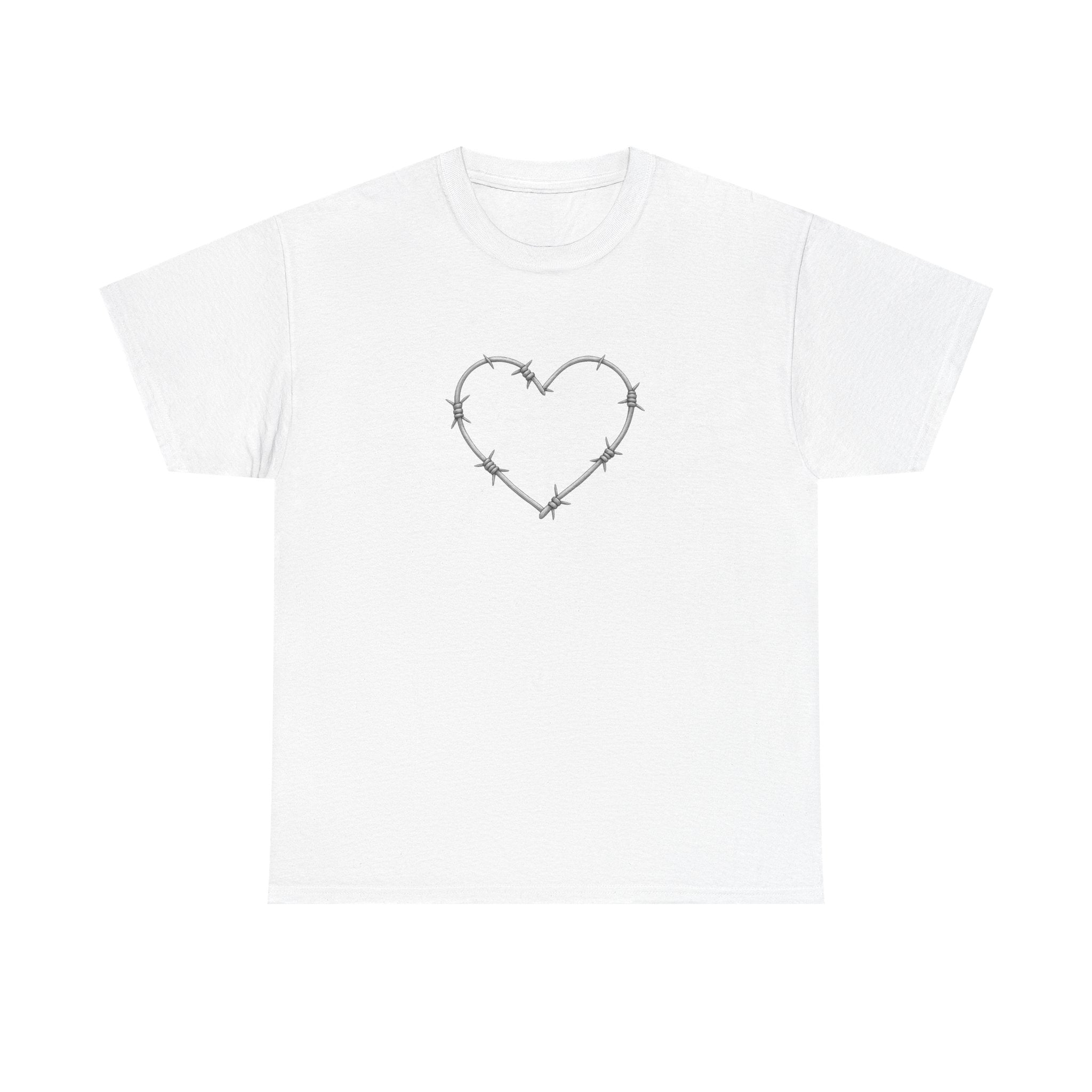 Barbed Wire Heart Tee